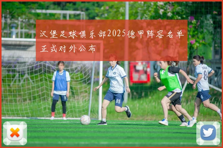汉堡足球俱乐部2025德甲阵容名单正式对外公布